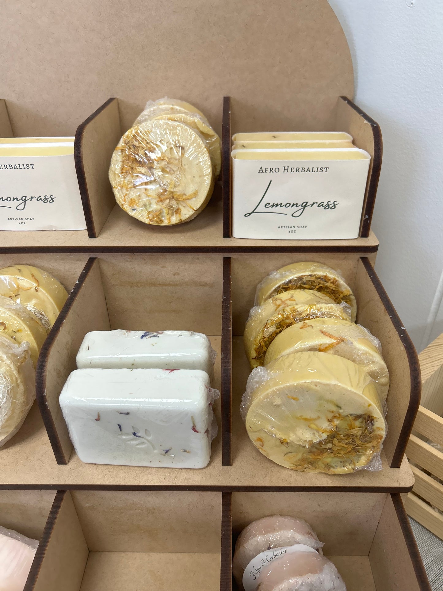 Turmeric Exfoliating Loofah | Bar Soap Health & Beauty AFRO HERBALIST