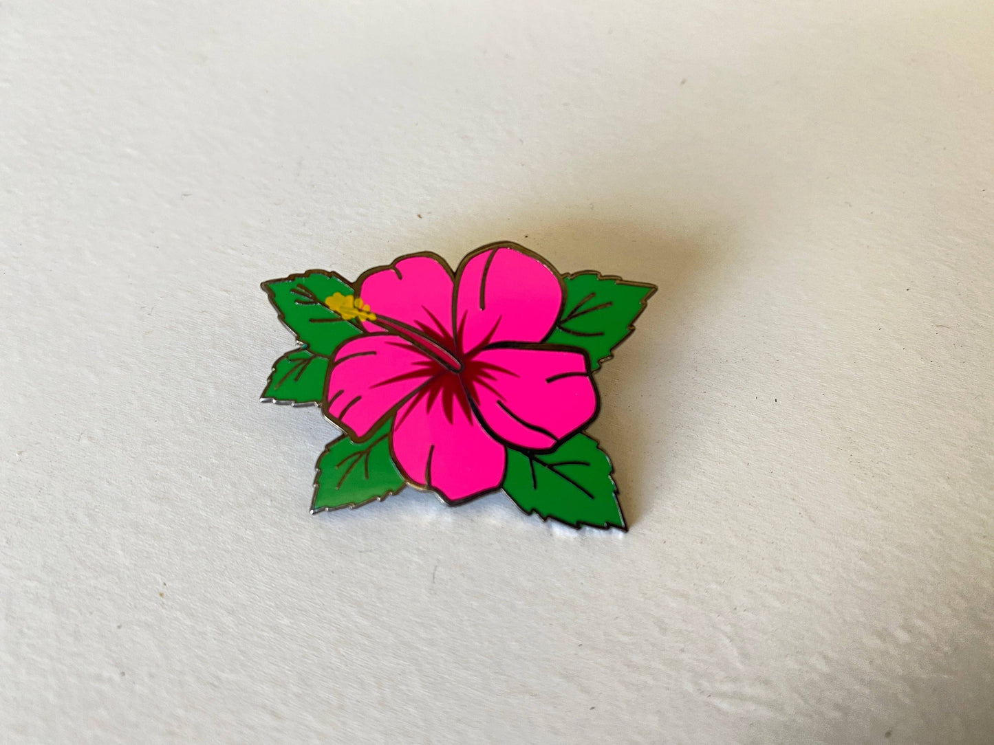 Hibiscus | Hard Enamel Pin ๐บ enamel Pins Hype Pins