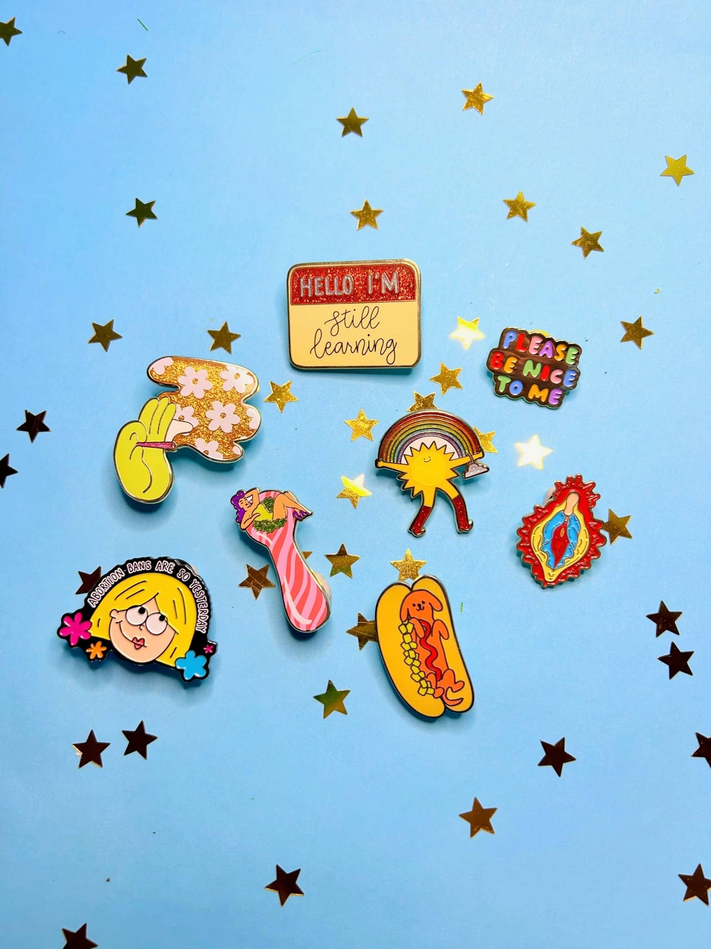 Still Learning | Enamel Pin pin The Peach Fuzz