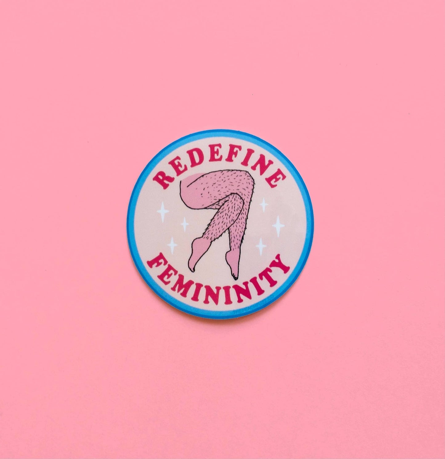 Redefine Femininity Sticker The Peach Fuzz