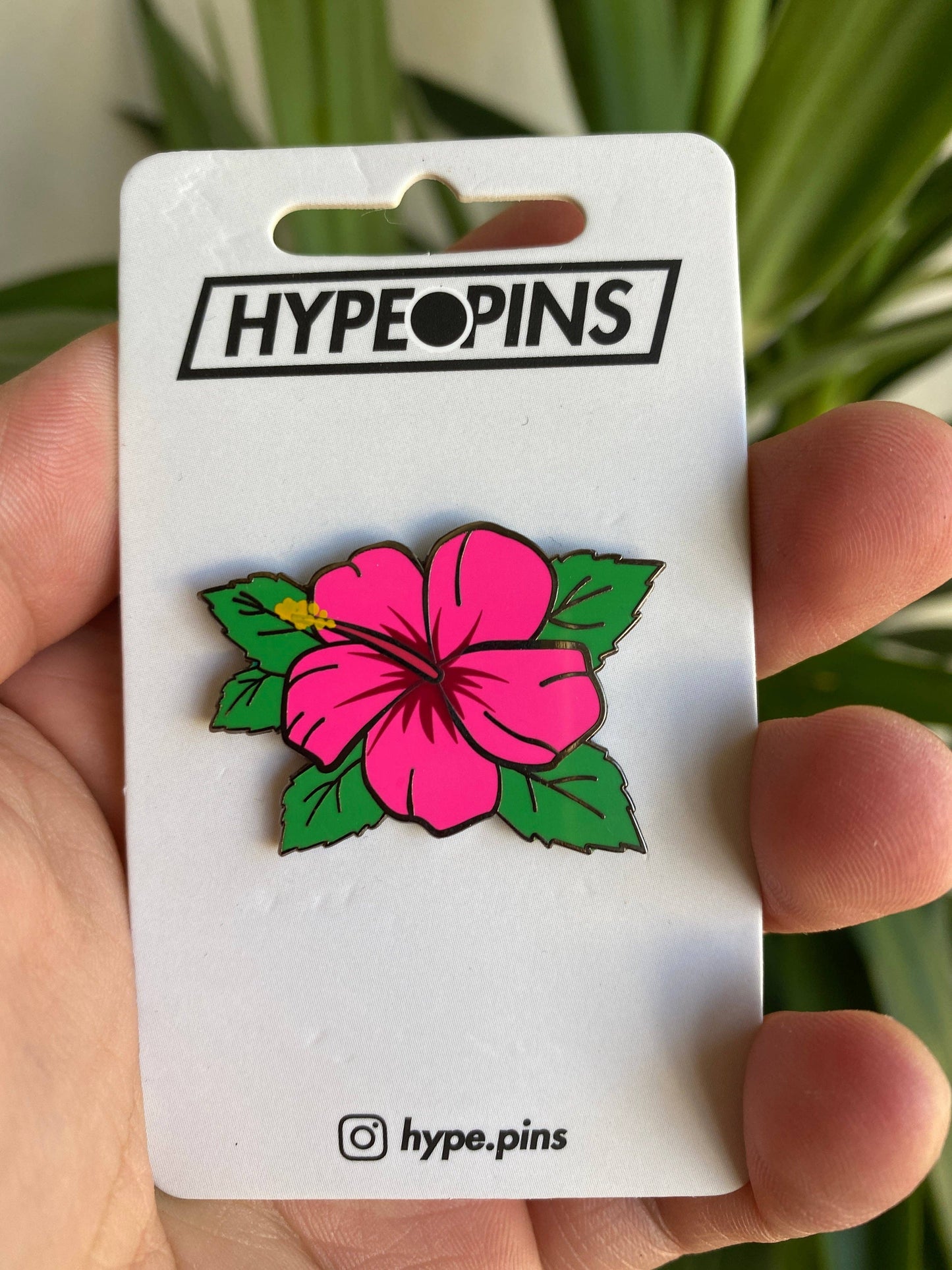 Hibiscus | Hard Enamel Pin ๐บ enamel Pins Hype Pins