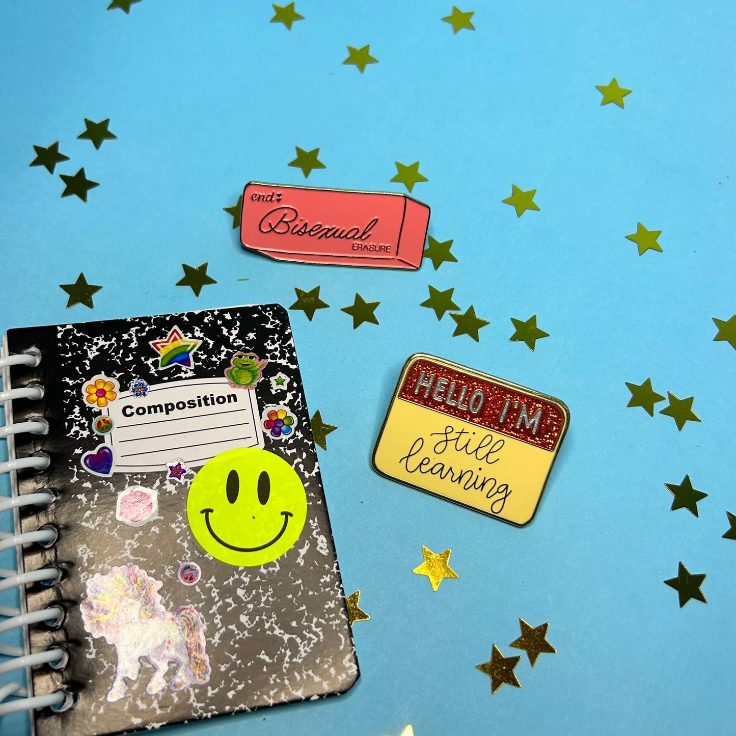Still Learning | Enamel Pin pin The Peach Fuzz