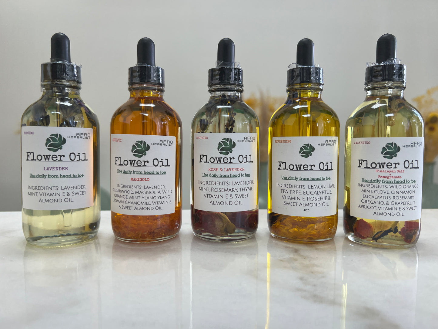 ZenSkin All Over | Body Oil AFRO HERBALIST Anxiety | 2oz