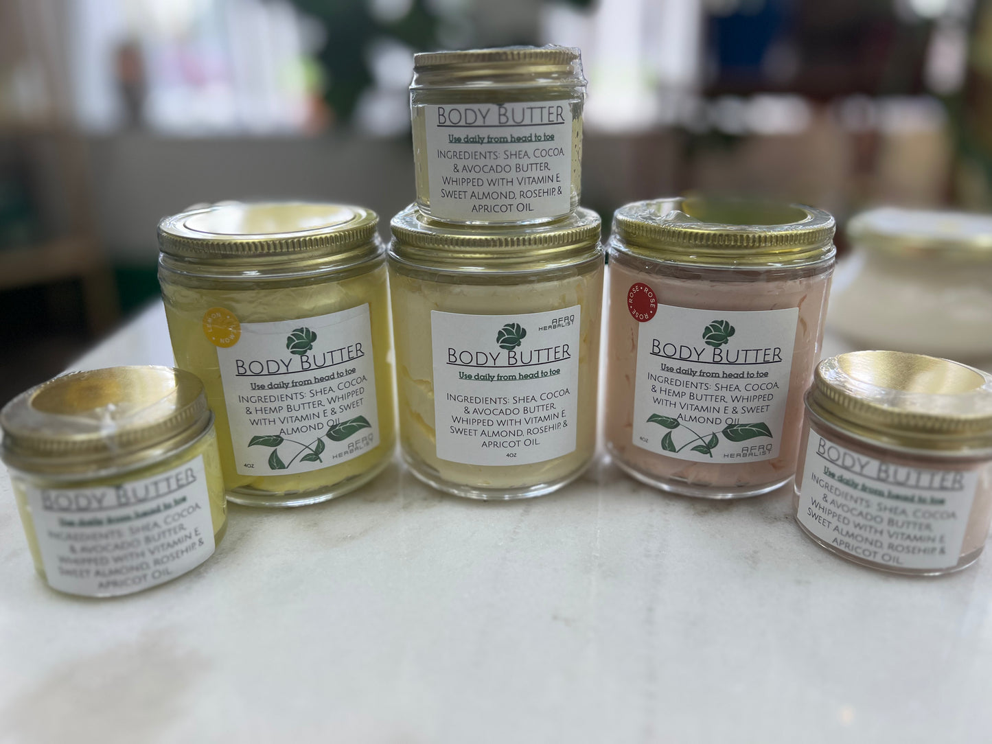 Whipped Body BUTTER |🍋Lemon Turmeric Health & Beauty AHerbalist space
