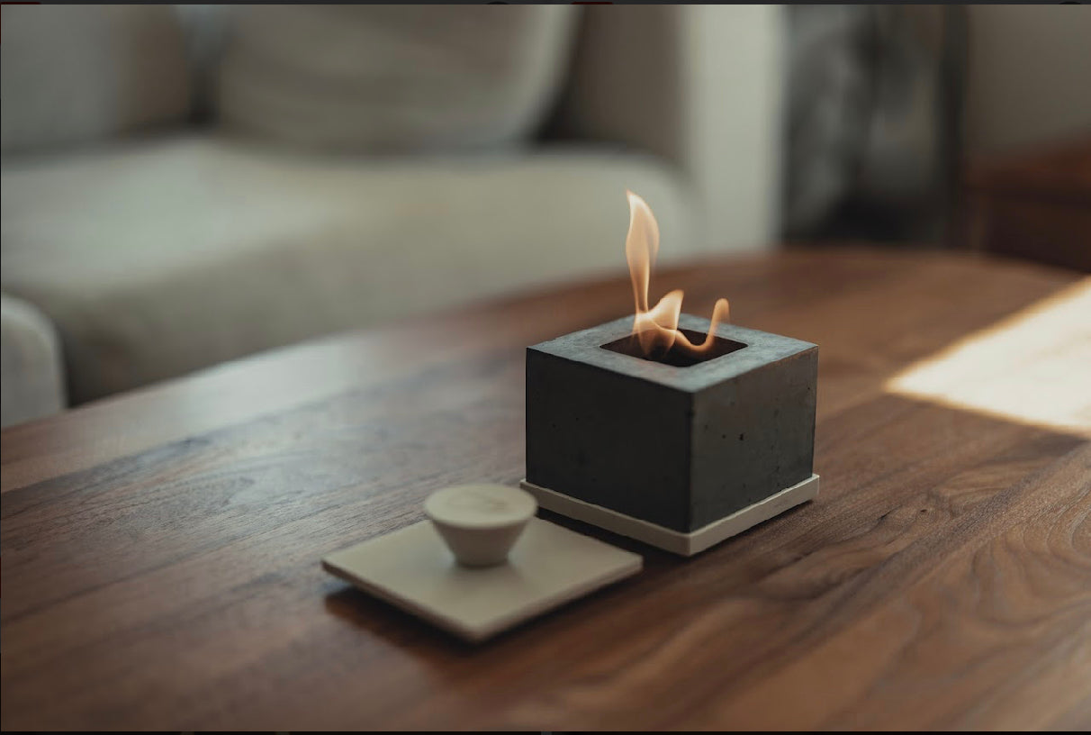 Tabletop Smokeless Fire Pit Fire pit AHerbalist space
