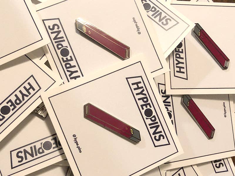 Vape Pen | Hard Enamel Pin pin Hype Pins