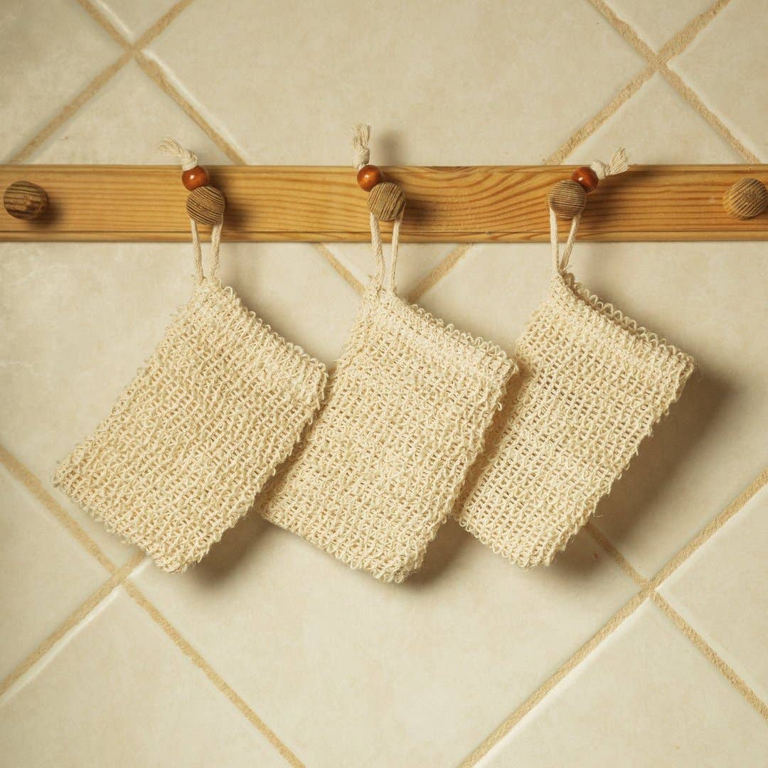 Sisal Soap Saver | Stocking Stuffer Health & Beauty Bamboo Switch