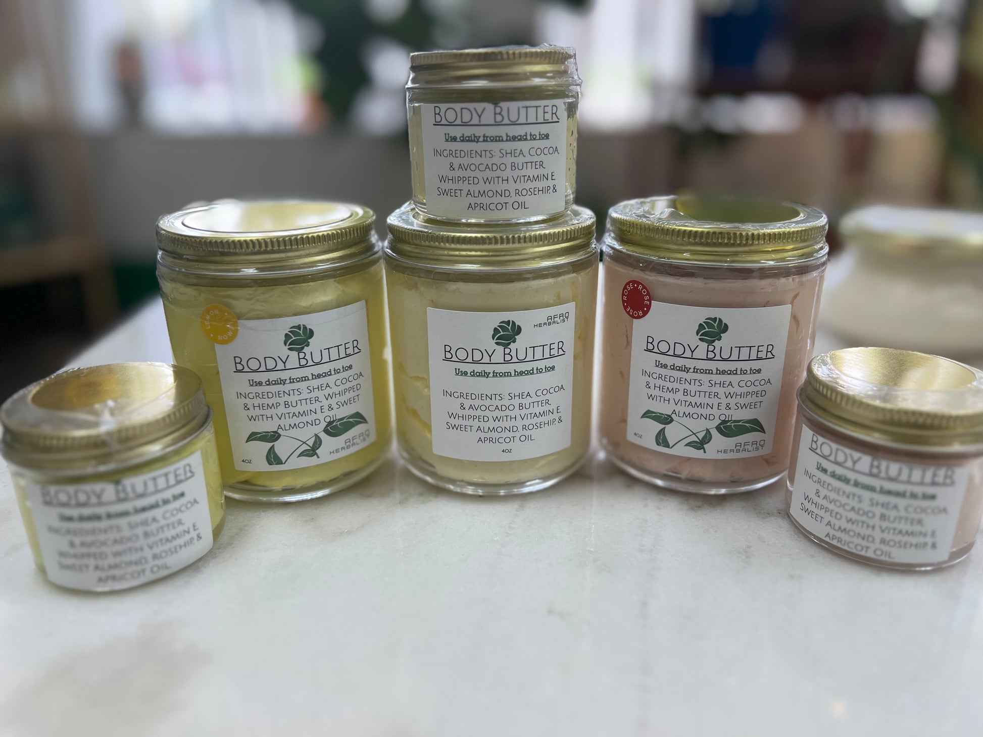 Whipped Body BUTTER |🍋Lemon Turmeric Health & Beauty AHerbalist space   
