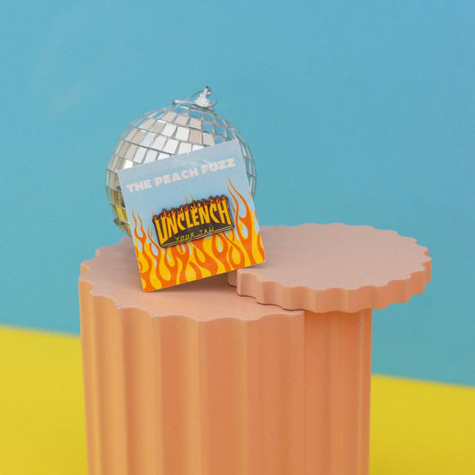 Unclench Your Jaw | Enamel Pin pin The Peach Fuzz   
